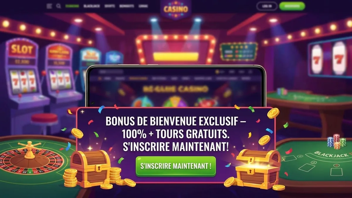 Inscription avec bonus