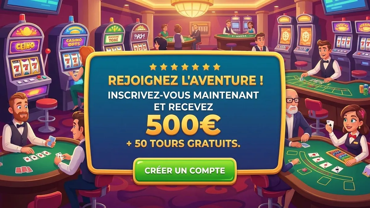 Inscription avec bonus